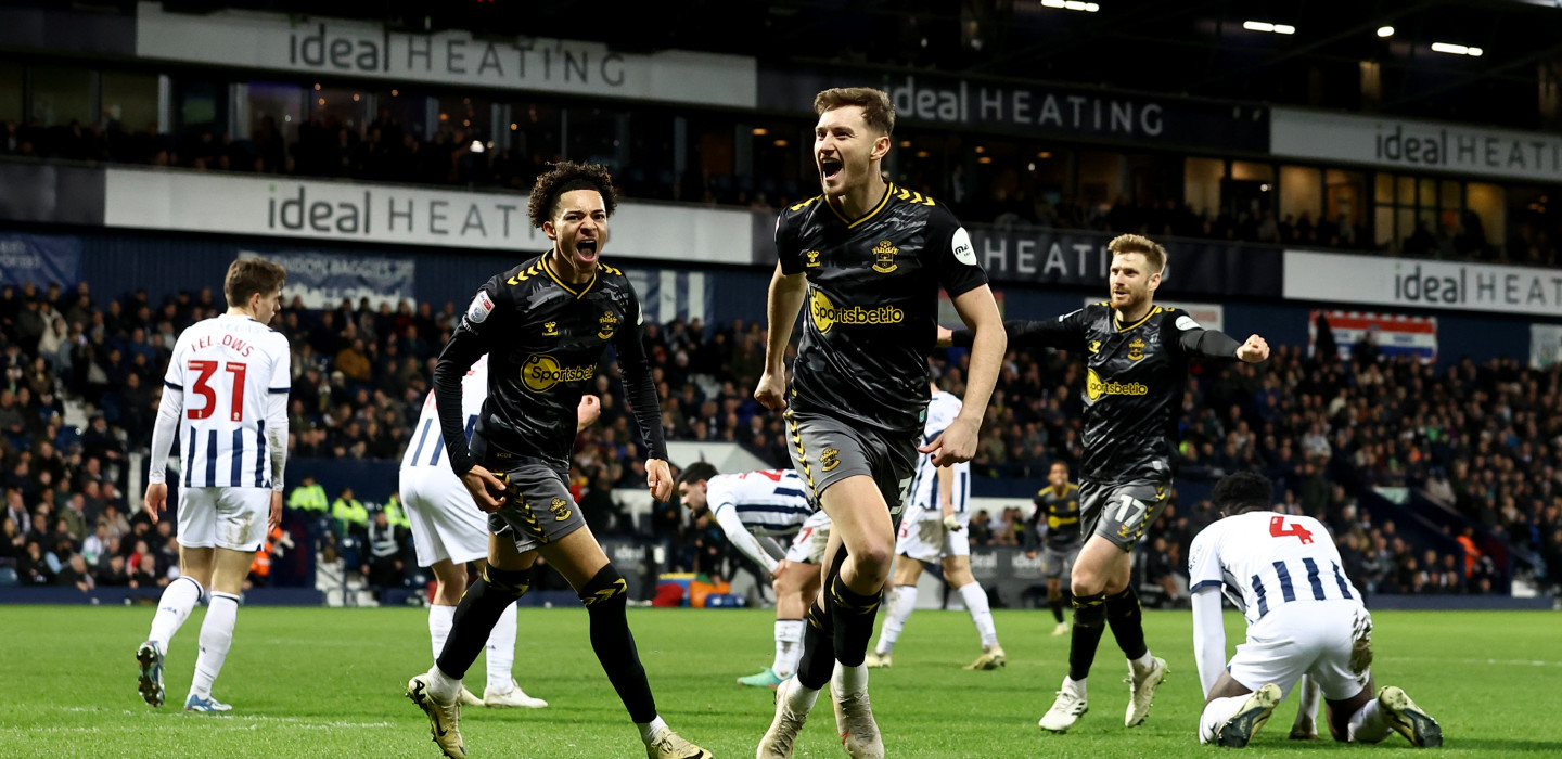Report Saints bag a big three points at West Brom Article